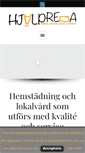 Mobile Screenshot of hjalpreda.se